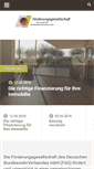 Mobile Screenshot of foeg.de