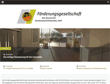 Tablet Screenshot of foeg.de